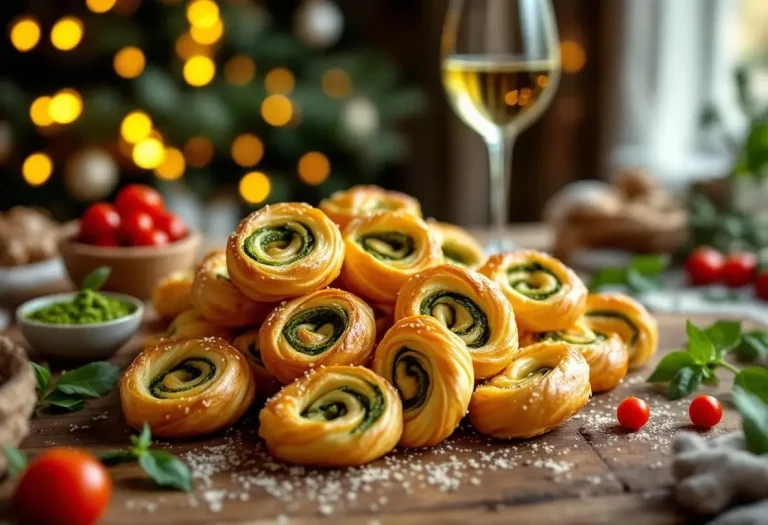 Deux pâtes, du pesto, une torsade : le feuilleté ultra croustillant pour prolonger la magie de Noël