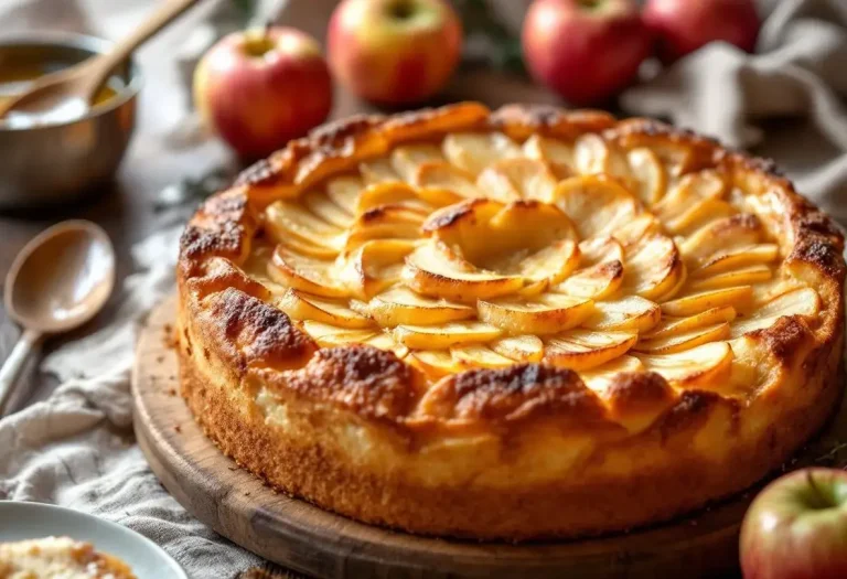 Gâteau aux pommes : l’astuce du beurre chaud qui caramélise à merveille et sublime votre dessert en chef‑d’œuvre