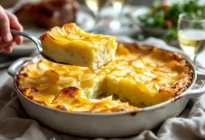 Mon accompagnement qui fait toujours sensation : le gratin dauphinois, à préparer la veille sans stress !