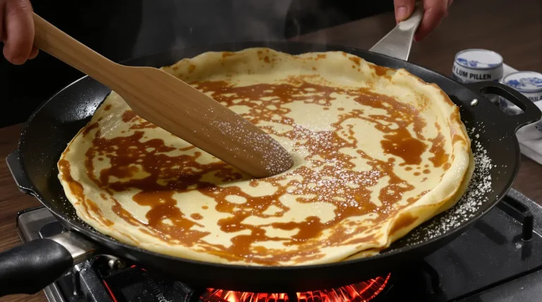 Cette pâte à crêpes de Pierre Hermé donne des crêpes dorées, ultra parfumées et terriblement addictives pour la Chandeleur