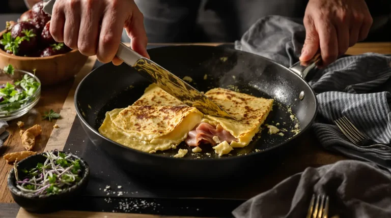 Chandeleur : des crêpes jambon fromage ultra simplissimes pour le dîner !