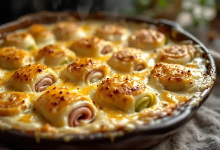Explosion de fondant et parfum d’hiver : ces rouleaux poireaux-jambon ultra gratinés au fromage promettent un dîner familial irrésistiblement crémeux Explosion de fondant et parfum d’hiver : ces rouleaux poireaux-jambon ultra gratinés au fromage promettent un dîner familial irrésistiblement crémeux