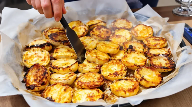 « Je les prépare en 10 minutes pour toute la famille » : mes galettes de pommes de terre crousti-dorées au four, légères et encore plus gourmandes que des frites « Je les prépare en 10 minutes pour toute la famille » : mes galettes de pommes de terre crousti-dorées au four, légères et encore plus gourmandes que des frites