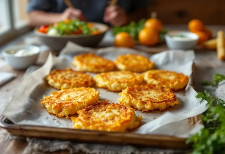 « Je les prépare en 10 minutes pour toute la famille » : mes galettes de pommes de terre crousti-fondantes au four, beaucoup plus légères que des frites « Je les prépare en 10 minutes pour toute la famille » : mes galettes de pommes de terre crousti-fondantes au four, beaucoup plus légères que des frites