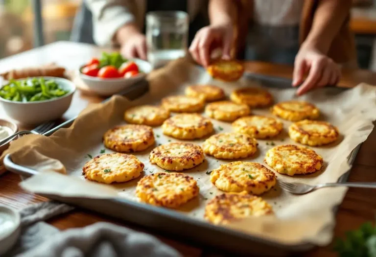 « Je les prépare en 10 minutes pour toute la famille » : mes galettes de pommes de terre crousti-fondantes au four, tellement plus légères que des frites « Je les prépare en 10 minutes pour toute la famille » : mes galettes de pommes de terre crousti-fondantes au four, tellement plus légères que des frites