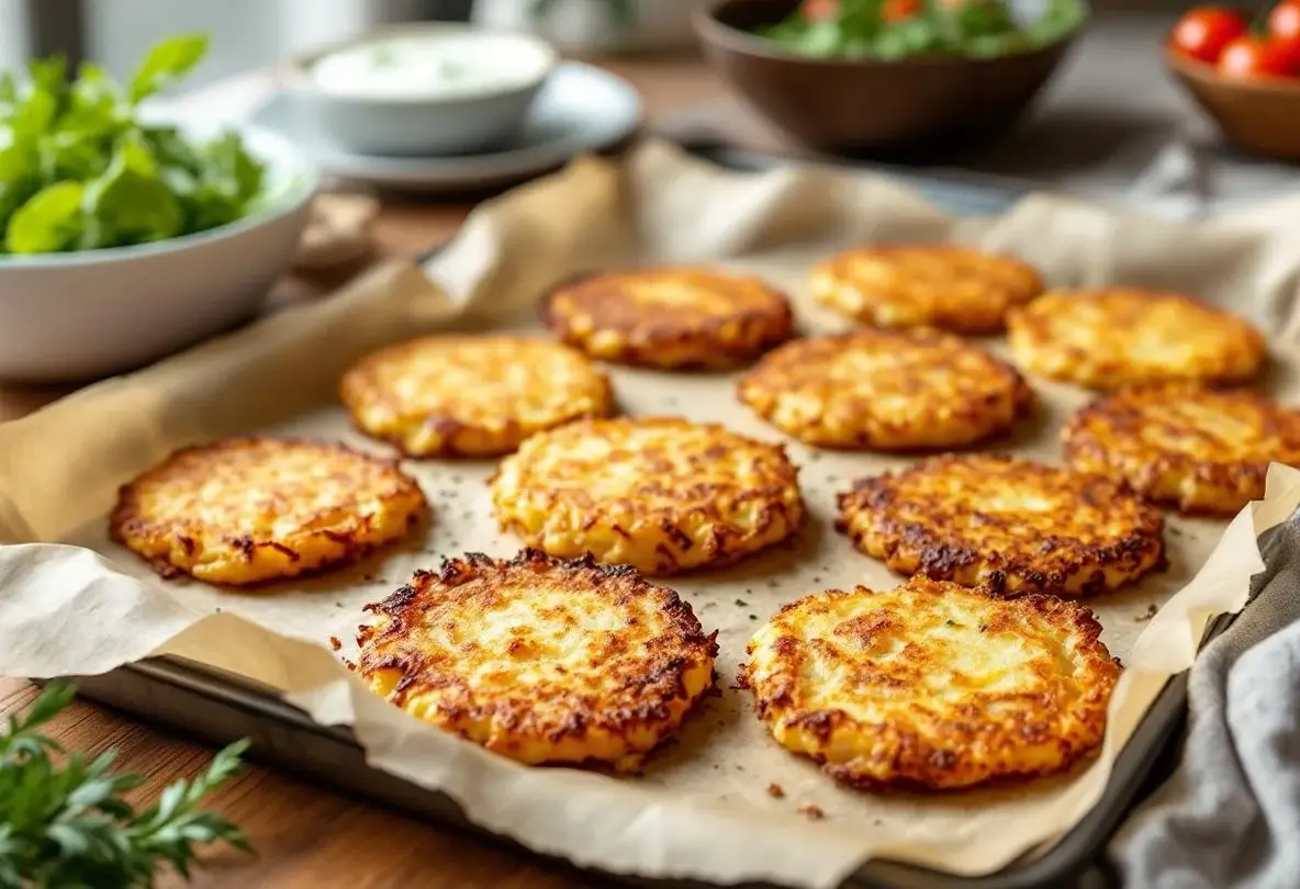 « Je les prépare en 10 minutes pour toute la famille » : mes galettes de pommes de terre crousti-fondantes au four, tellement plus légères que des frites