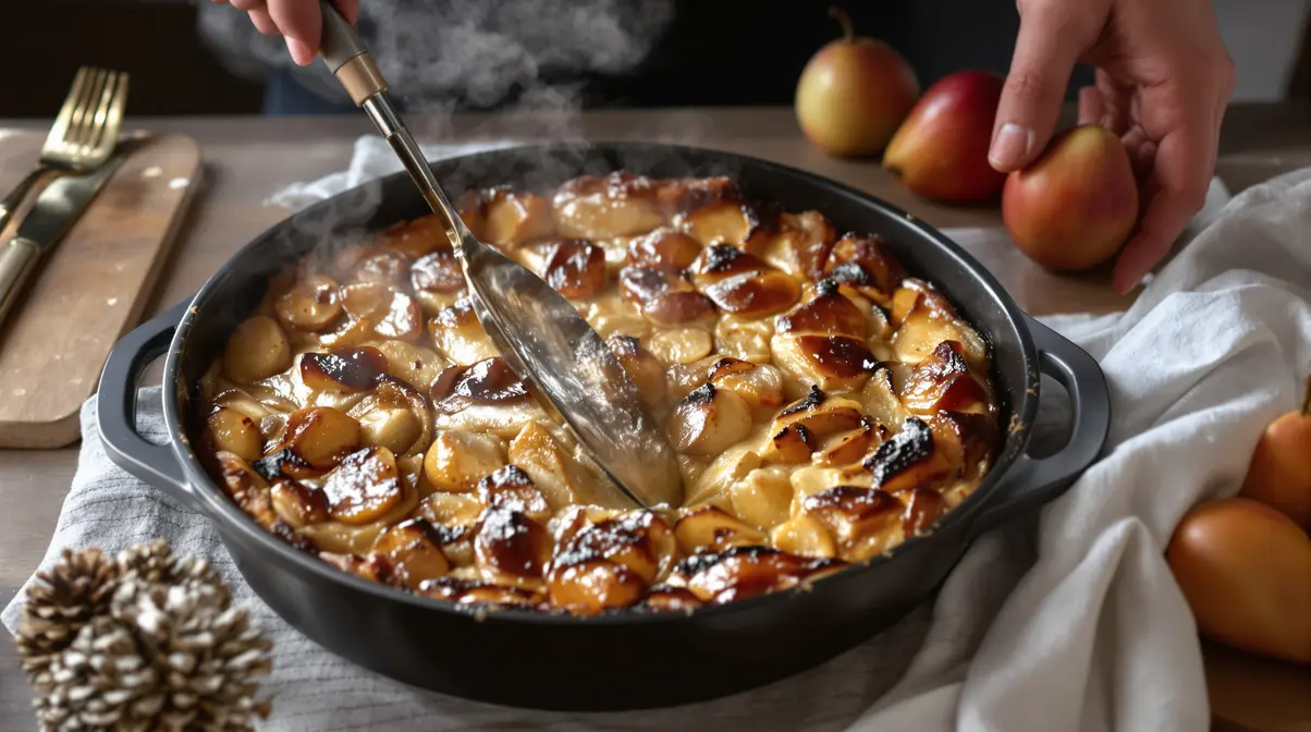 « Je n'ose plus servir d'autres desserts l'hiver à mes invités » : comment ce clafoutis express a changé mes fins de repas en famille « Je n'ose plus servir d'autres desserts l'hiver à mes invités » : comment ce clafoutis express a changé mes fins de repas en famille