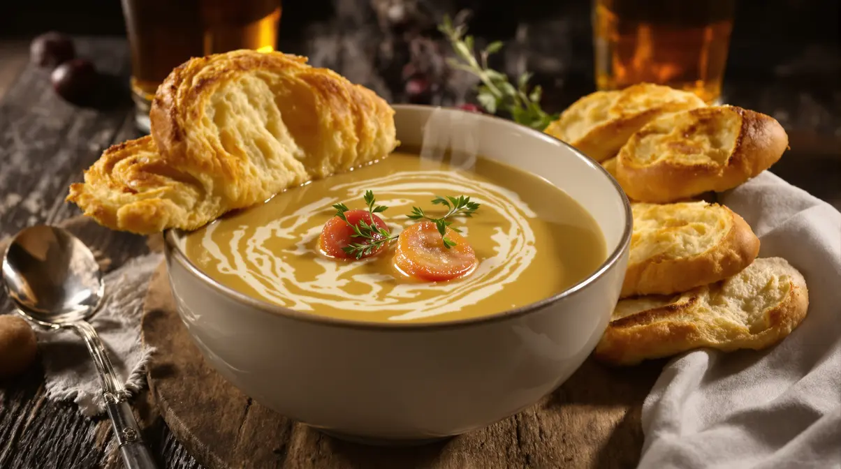 La cuisine de Carlo : soupe de chicons à la bière belge, la recette à refaire cet hiver La cuisine de Carlo : soupe de chicons à la bière belge, la recette à refaire cet hiver