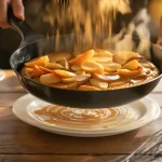 « Une poêle, et c’est tout » : mon gâteau aux pommes favori, prêt sans allumer le four